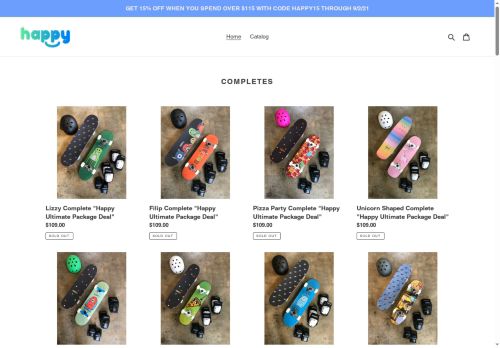 happyskateboards.com capture - 2025-06-19 19:15:43