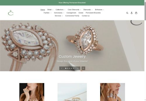 cornerstonefinejewelry.com capture - 2025-06-19 19:41:08