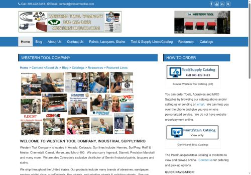 westerntoolco.com capture - 2025-06-19 20:14:47