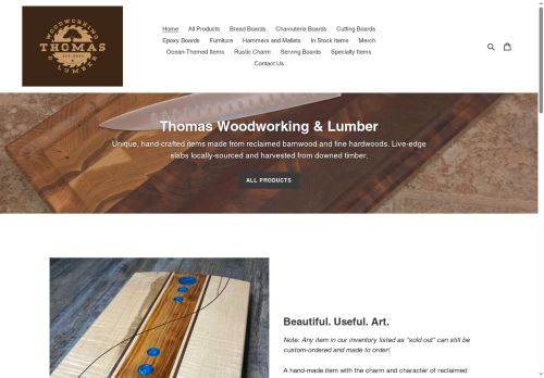 thomaswoodworkingandlumber.com capture - 2025-06-19 21:31:28