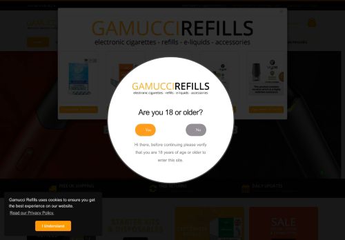 gamuccirefills.co.uk capture - 2025-06-19 22:36:41