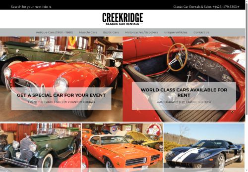 creekridgeclassiccar.com capture - 2025-06-19 23:23:38