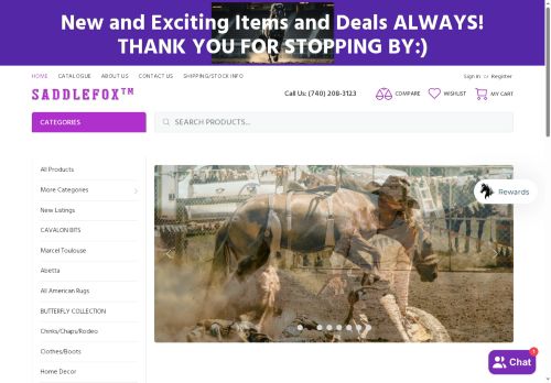 saddlefox.com capture - 2025-06-19 23:45:02