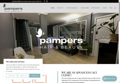 pampersbeautycentre.com capture - 2025-06-20 01:40:43