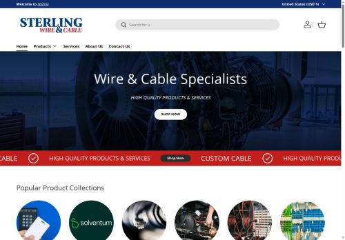 sterlingwireandcable.com capture - 2025-06-20 06:56:48