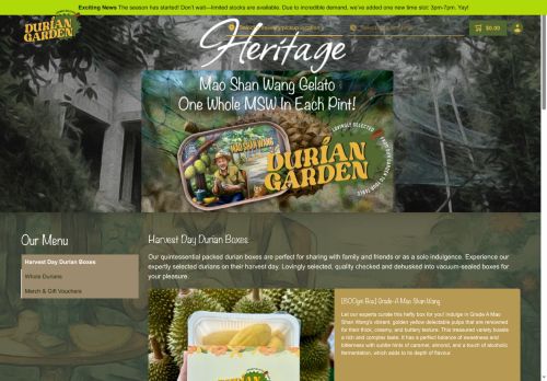 duriangarden.com capture - 2025-06-20 08:02:28