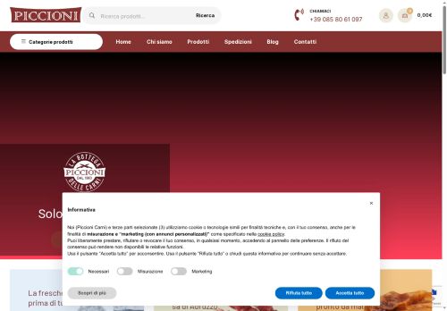 piccionicarni.com capture - 2025-06-20 08:14:21