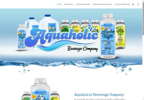 aquaholicdrinks.com capture - 2025-06-20 09:40:19