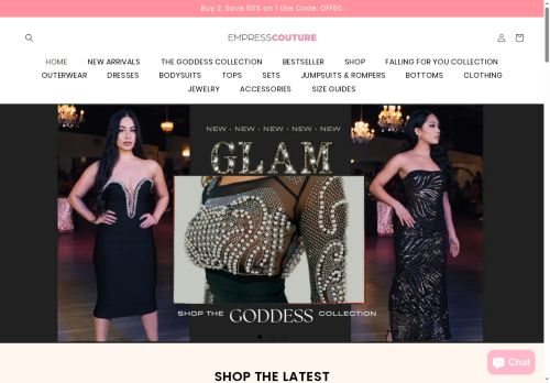 empresscouture.com capture - 2025-06-20 09:44:18