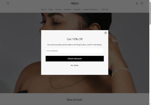 sidorathelabel.com capture - 2025-06-20 10:37:42