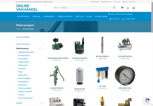 waterpompwinkel.be capture - 2025-06-20 13:15:10