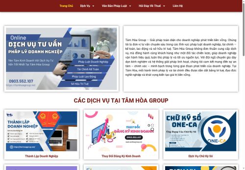 tamhoagroup.net capture - 2025-06-20 13:40:07