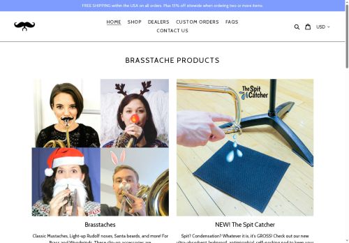 brasstache.com capture - 2025-06-20 14:53:48