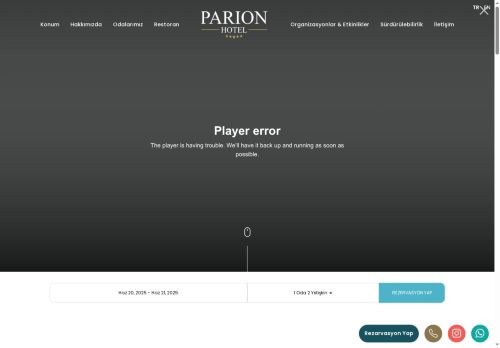 parionhotel.com capture - 2025-06-20 15:39:18