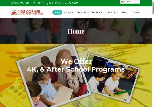 kidscornerearlylearningacademy.com capture - 2025-06-20 18:08:40