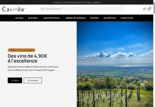 cavinea.vin capture - 2025-06-20 18:18:23