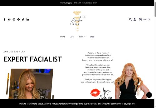 evolveskinandwellness.com capture - 2025-06-20 19:02:25