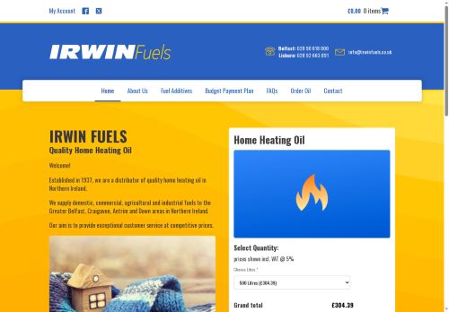irwinfuels.co.uk capture - 2025-06-20 19:56:21