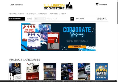 illusionbookstore.com capture - 2025-06-20 20:56:27