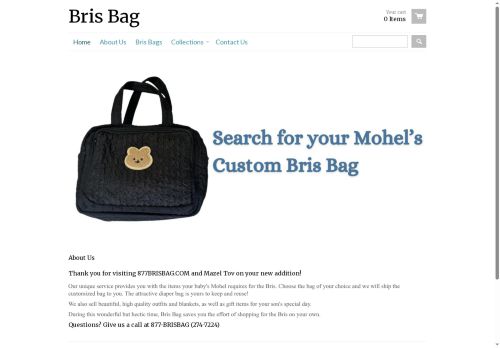 877brisbag.com capture - 2025-06-20 21:50:55