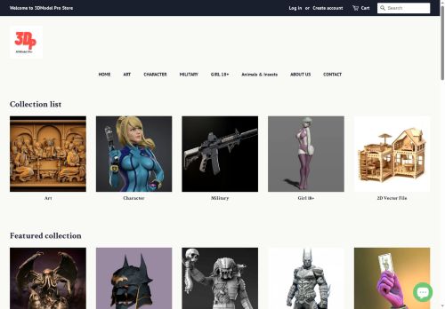 3dmodelpro.us capture - 2025-06-20 22:50:36