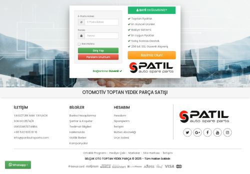 patilautoparts.com capture - 2025-06-20 22:52:52