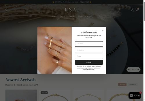 esaijewelry.com capture - 2025-06-20 23:04:28