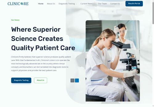 clinicorelabs.com capture - 2025-06-21 00:49:07