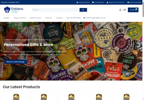 emblems-gifts.co.uk capture - 2025-06-21 02:06:39