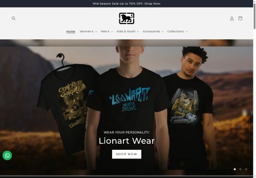 lionartwear.com capture - 2025-06-21 04:45:02