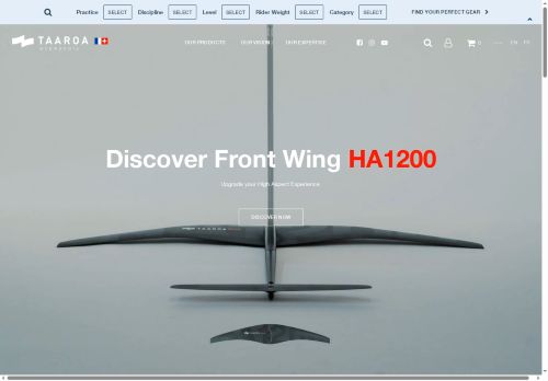 taaroa-hydrofoil.com capture - 2025-06-21 07:59:28