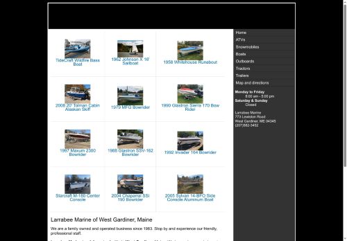 larrabeemarine.com capture - 2025-06-21 08:30:18