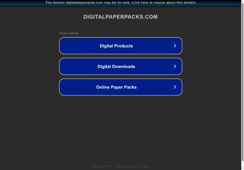 digitalpaperpacks.com capture - 2025-06-21 08:57:17
