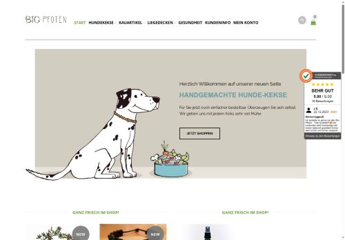 bio-pfoten.shop capture - 2025-06-21 11:38:27