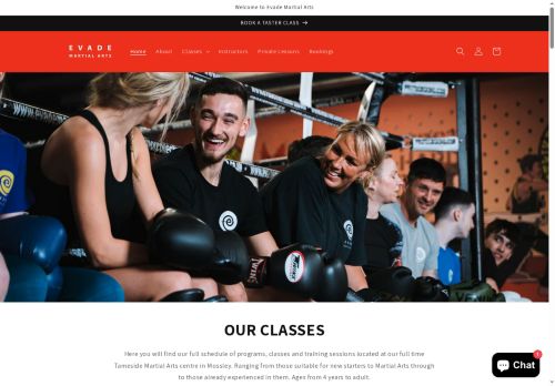 evademartialarts.co.uk capture - 2025-06-21 12:36:20