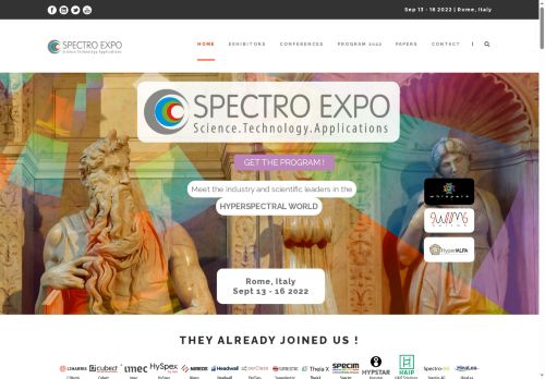 spectroexpo.com capture - 2025-06-21 12:37:22