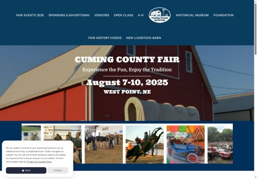 cumingcountyfair.com capture - 2025-06-21 16:09:19