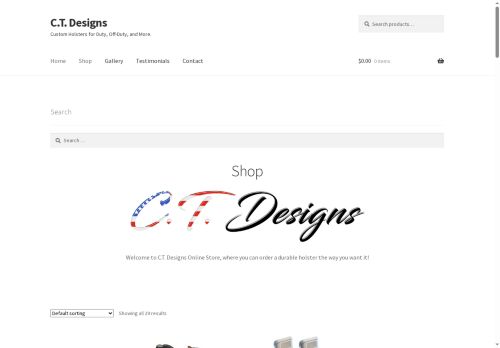 customizedholsters.com capture - 2025-06-21 16:15:27