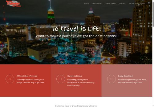 arrowtrailways.com capture - 2025-06-21 18:21:37