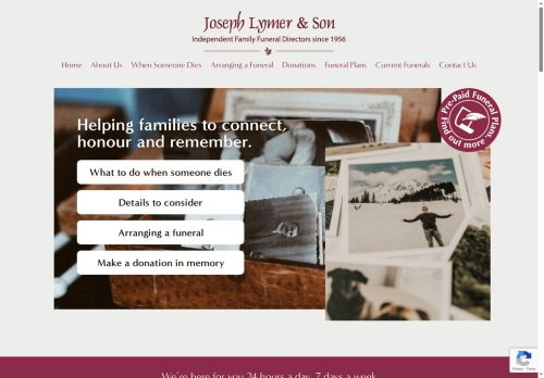 lymerfunerals.co.uk capture - 2025-06-21 21:33:59