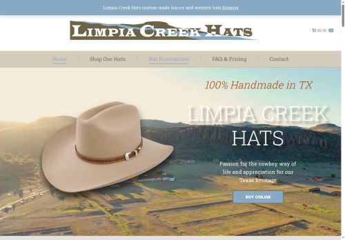 limpiacreekhats.com capture - 2025-06-21 22:16:05