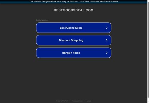 bestgoodsdeal.com capture - 2025-06-21 23:37:53