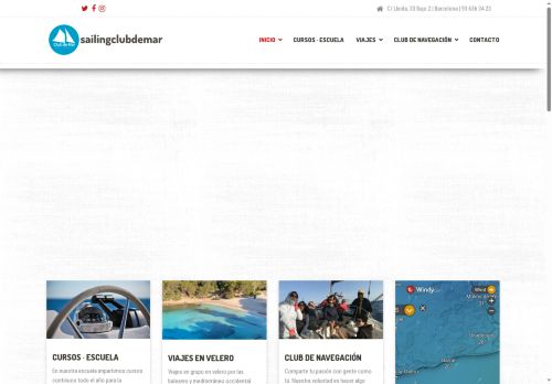 escolanauticacastelldefels.com capture - 2025-06-22 04:11:50