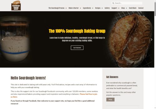 sourdoughbreadsupportgroup.com capture - 2025-06-22 05:05:59