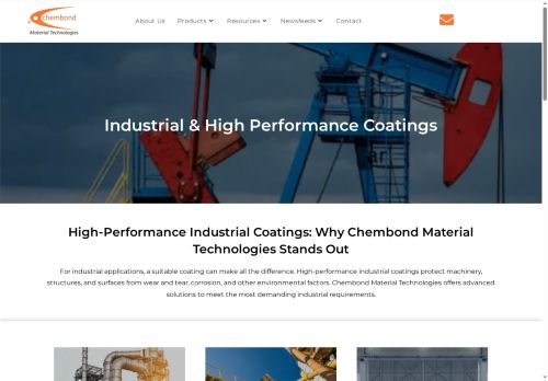 chembondcoatings.com capture - 2025-06-22 09:45:27