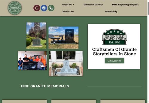 greenfieldmonumentworks.com capture - 2025-06-22 10:30:41