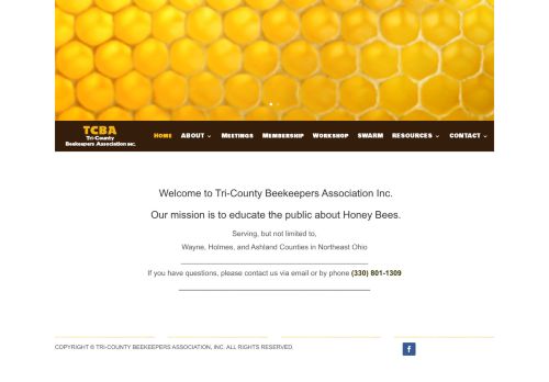 tricountybeekeepers.org capture - 2025-06-22 11:27:52