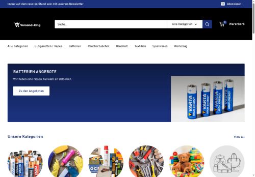 versandking.com capture - 2025-06-22 13:09:19