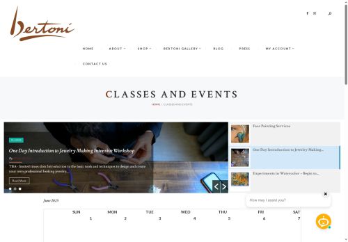 bertonigallery.com capture - 2025-06-22 14:21:34