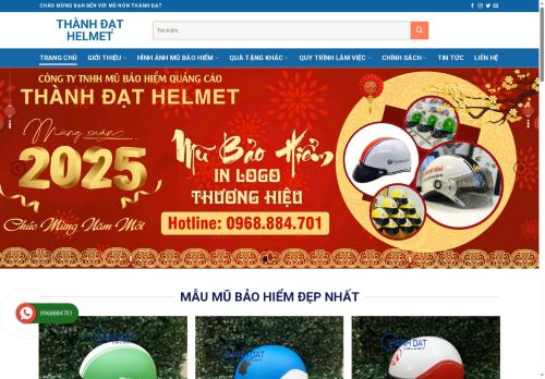 thanhdathelmet.com capture - 2025-06-22 14:35:07